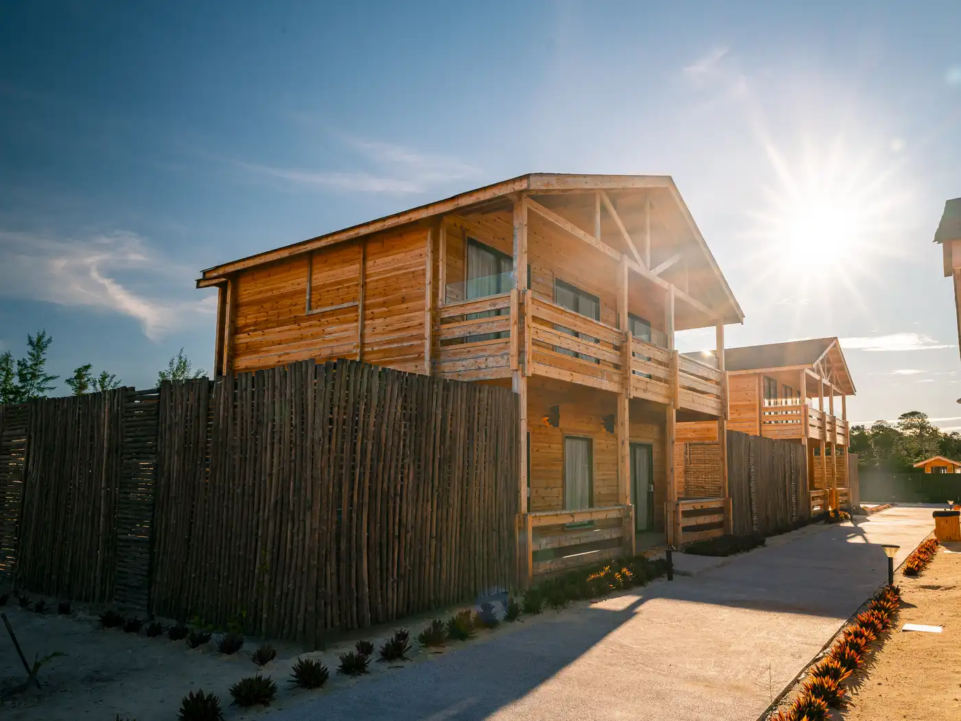 Double-storey bungalow exterior