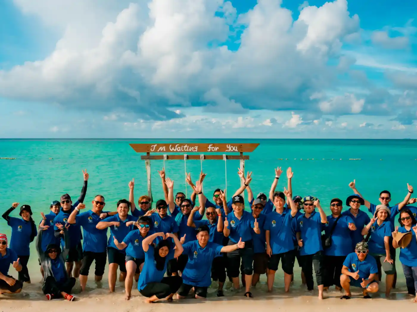 Teambuilding at Mantanani